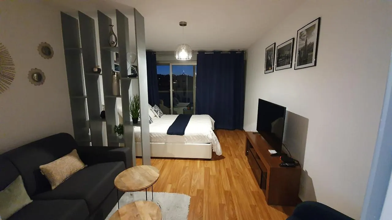 Appartement T1 Marseille Prado Chanot Plage Apartmán