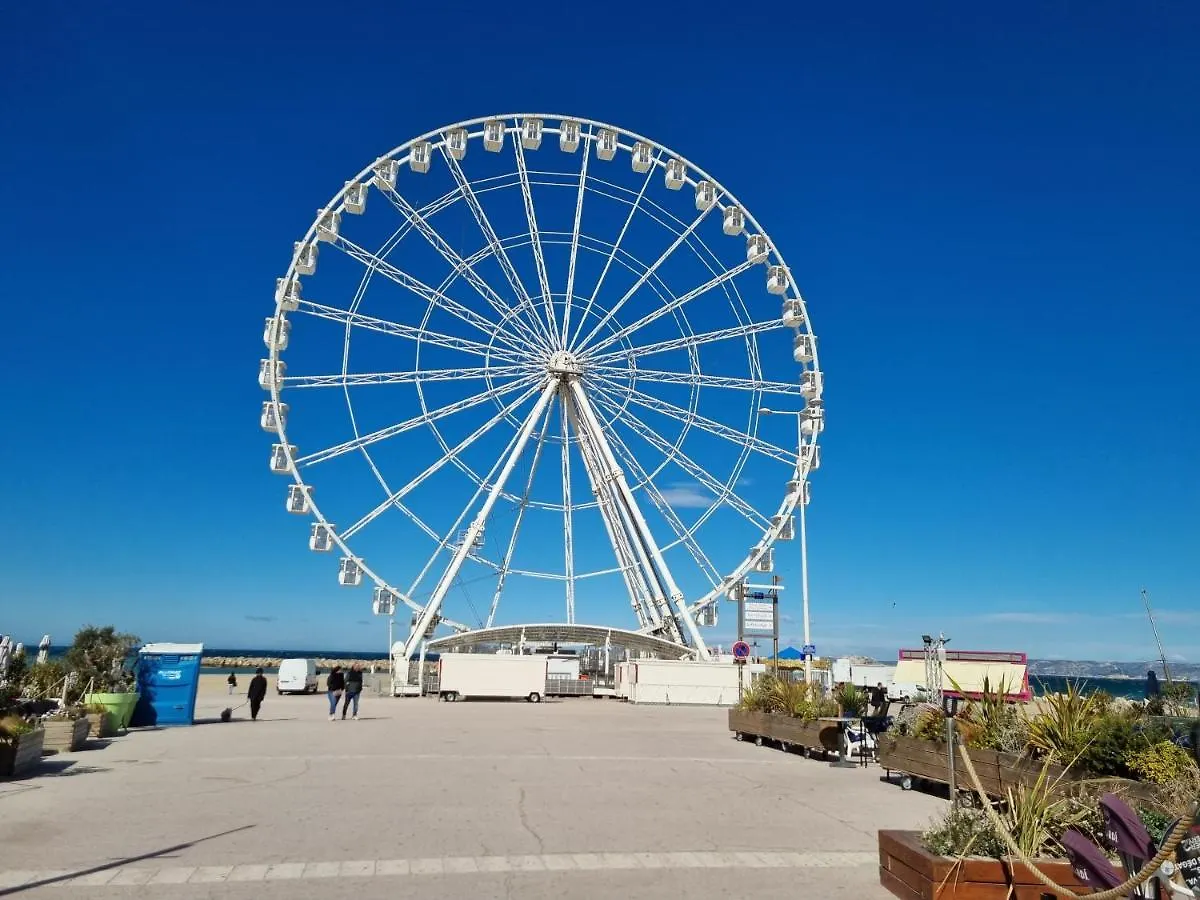 Apartmán Appartement T1 Marseille Prado Chanot Plage