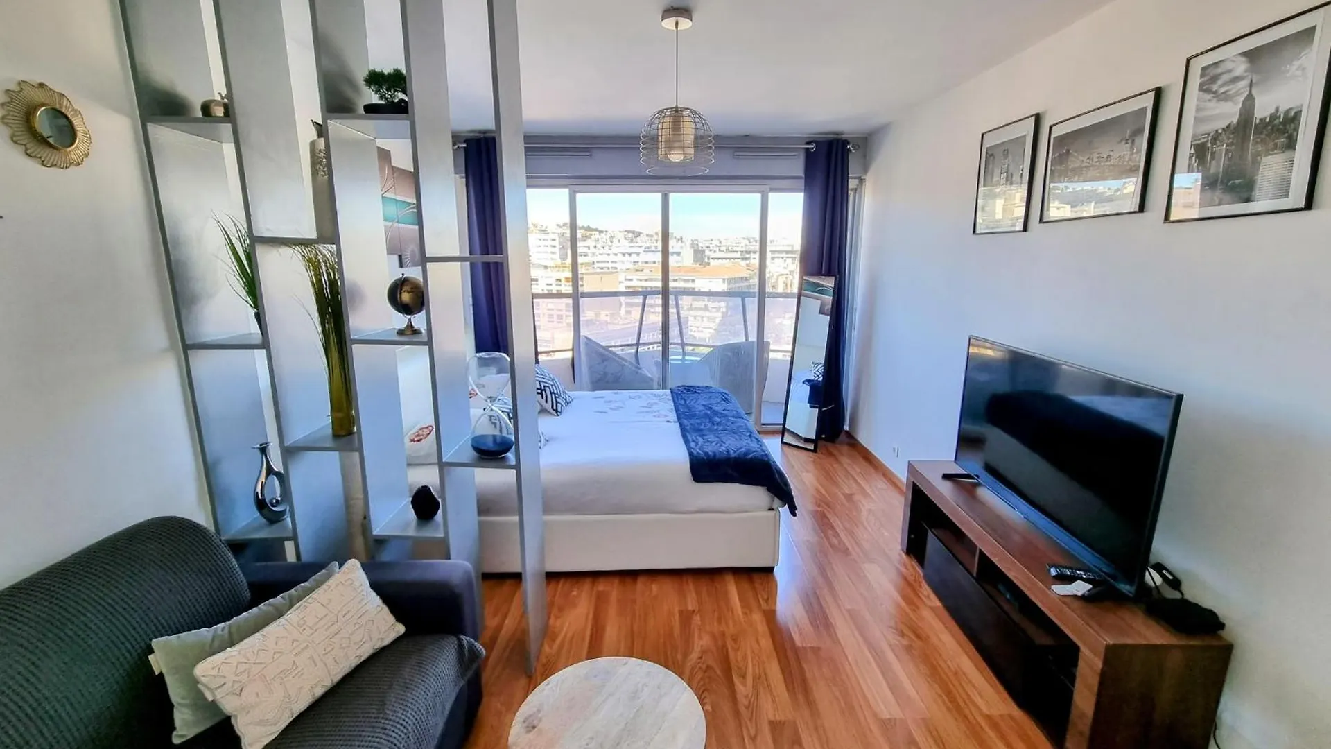 Appartement T1 Marseille Prado Chanot Plage Apartmán