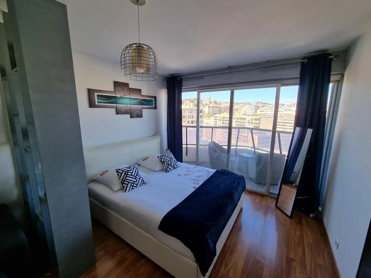Appartement T1 Marseille Prado Chanot Plage 0*,